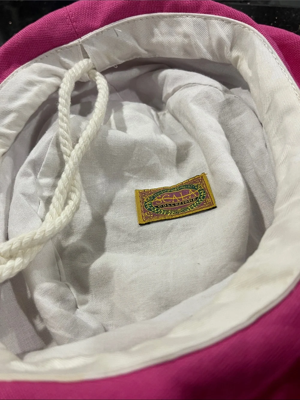 Scala Hot Pink Packable Sun Hat